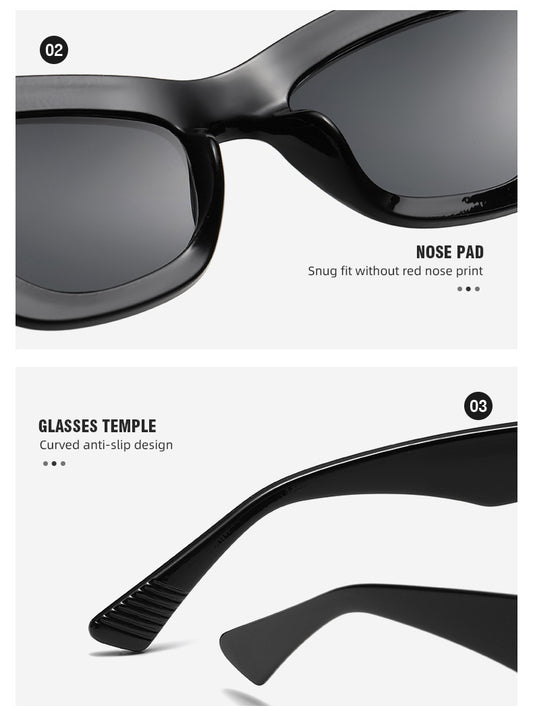 Gafas de sol de moda, ojo de gato triángulo personalizado