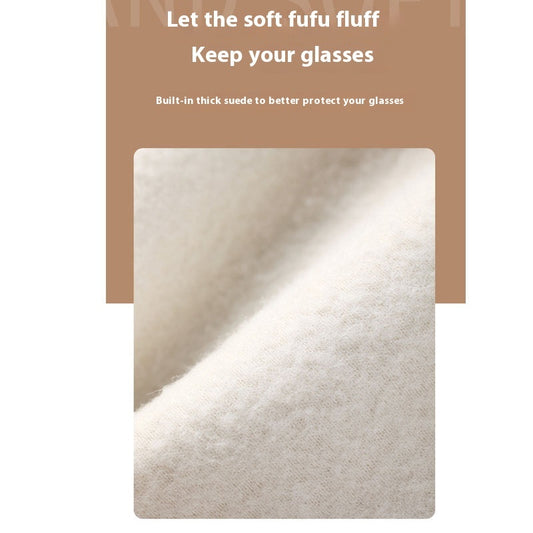 Estuche para gafas de sol portátiles simples, siempre cerradas