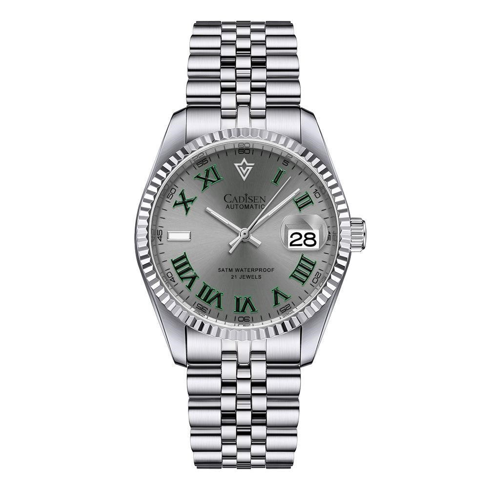 Reloj mecánico automático para hombres impermeable