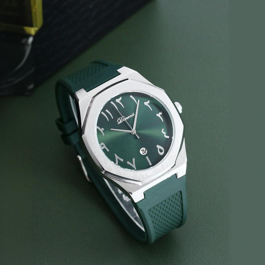 Danfu Silicone Strap Men's Watch Calendar Simple Fashion Quartz Watch Men's Watch
