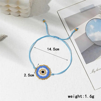 Pulsera de Mujer con Cuentas Geométricas – Simple y a la Moda