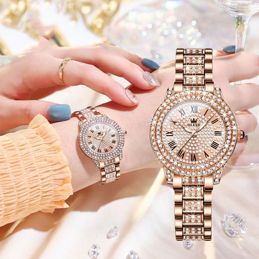Reloj de mujer de moda de diamante