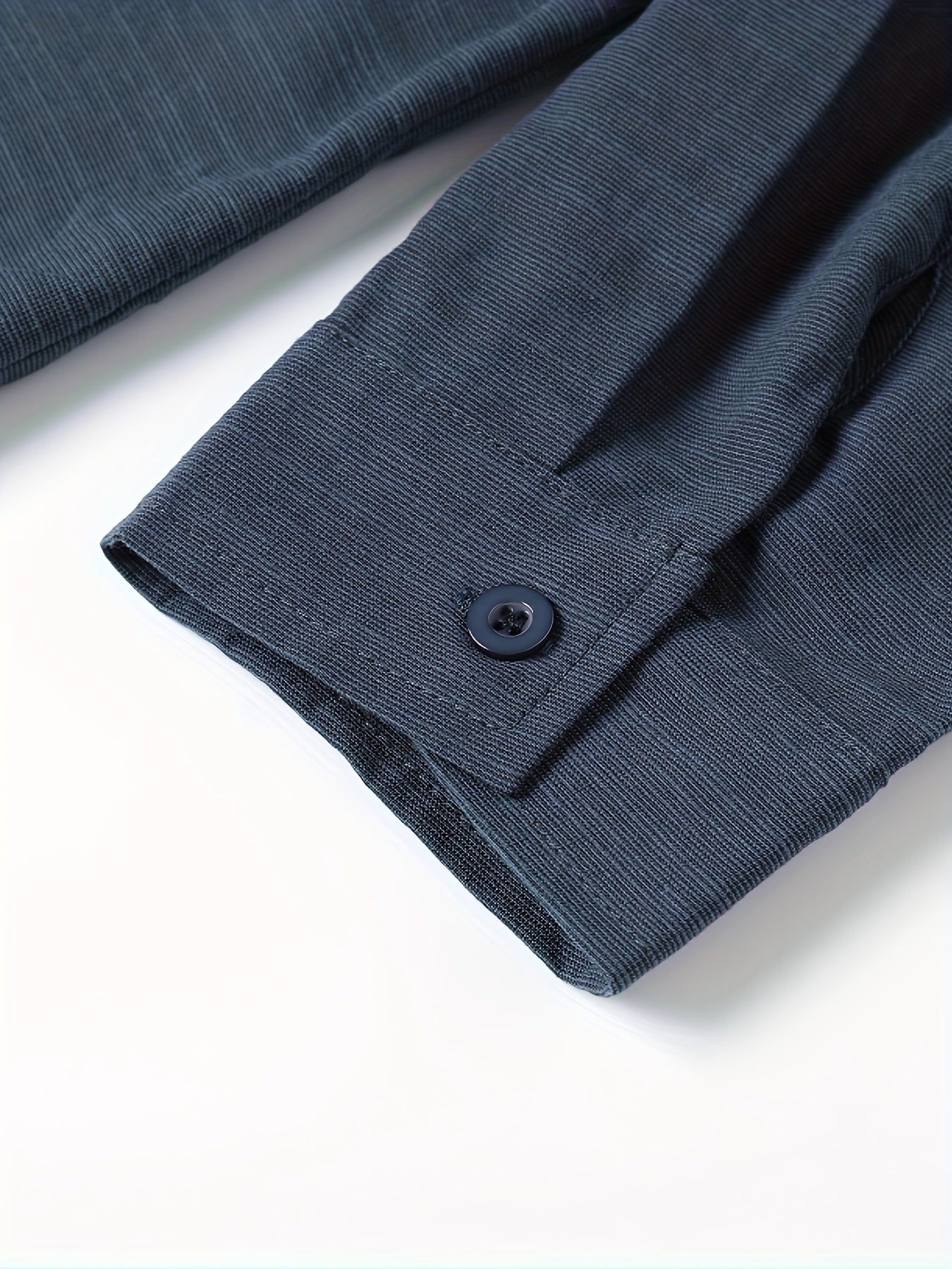 Camisa casual de manga larga de solapa suelta para adolescentes