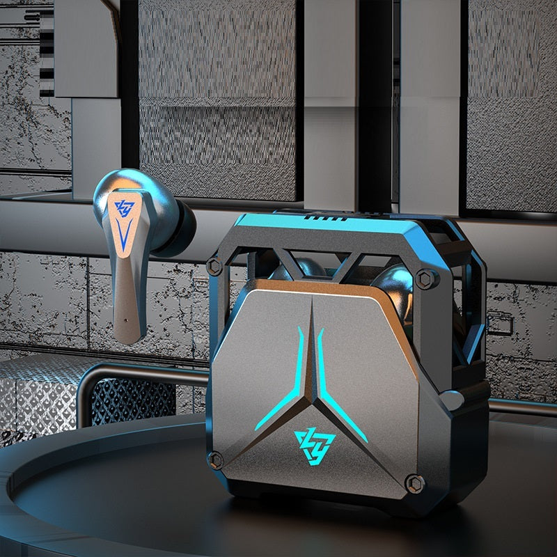 Audífonos Inalámbricos Bluetooth Mecánicos de Aleación de Zinc