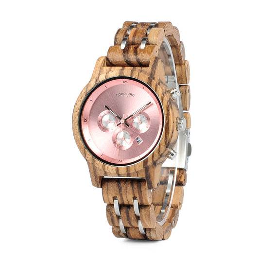 Reloj de Madera para Hombre – Estilo Casual y Ejecutivo