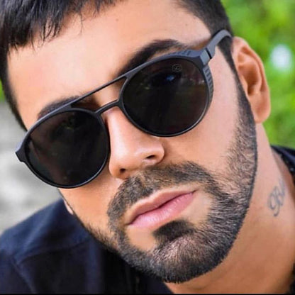Gafas de Sol Punk Clásicas para Hombre – Gafas de Diseñador Vintage para Hombre con Protección UV400
