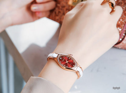 A Drop-shipping Jinshidun Brand Watch Factory Wholesale Quartz Movement Waterproof Ladies Watch Ladies Watch