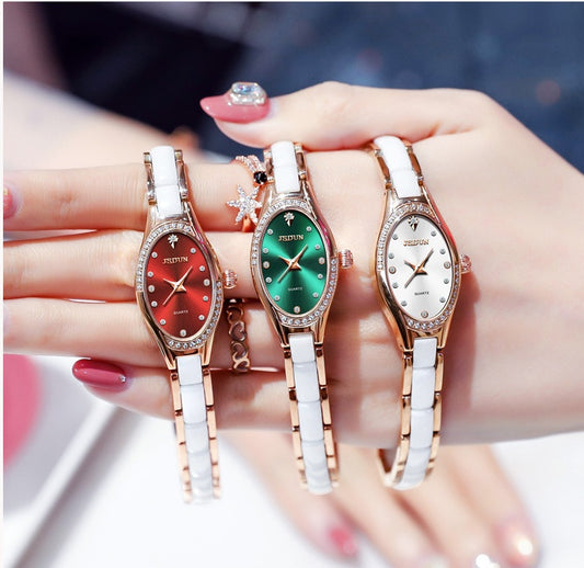 A Drop-shipping Jinshidun Brand Watch Factory Wholesale Quartz Movement Waterproof Ladies Watch Ladies Watch