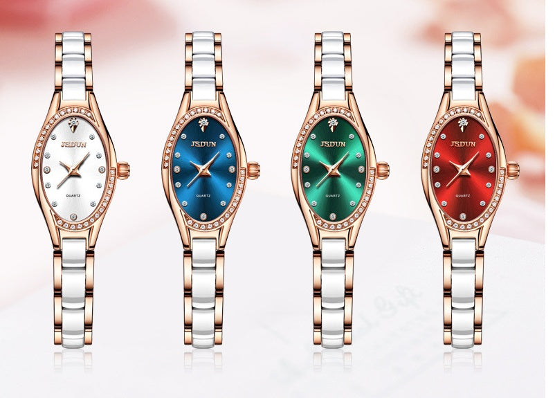 A Drop-shipping Jinshidun Brand Watch Factory Wholesale Quartz Movement Waterproof Ladies Watch Ladies Watch