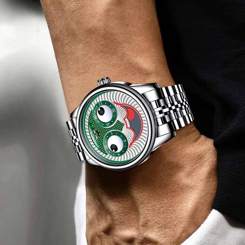 Men's mechanical watch clown waterproof watch