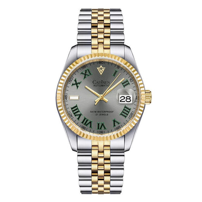 Reloj mecánico automático para hombres impermeable