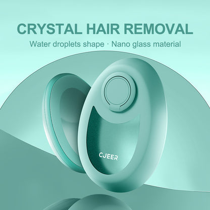 Depilador de Cristal CJEER Mejorado – Borrador Mágico de Vello Unisex Painless Hair Eraser Removal Tool For Legs Back Arms