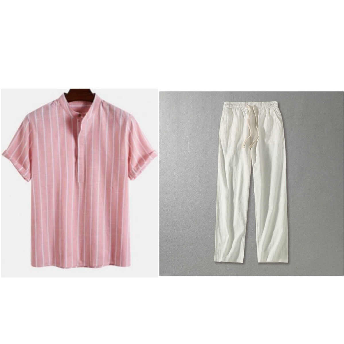 Ropa de verano Pantalones de cuero de manga corta de manga corta