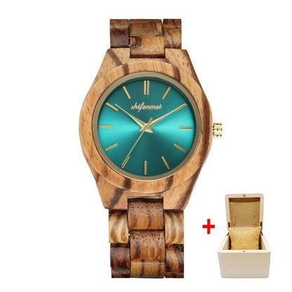 Watch Men's Watch Tide Brand Wood Vibrato Classic Noble Wood Watch