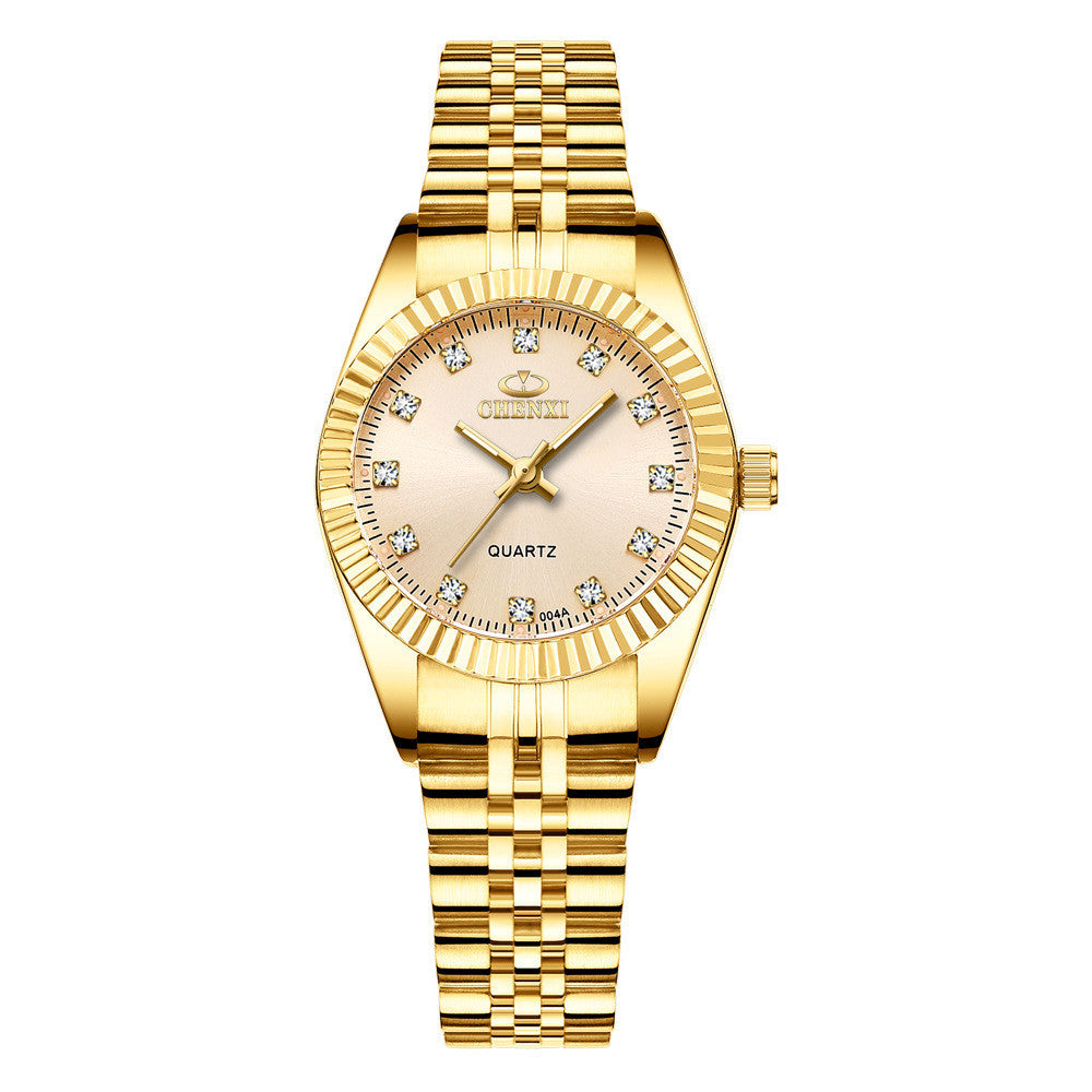 Golden couple watch