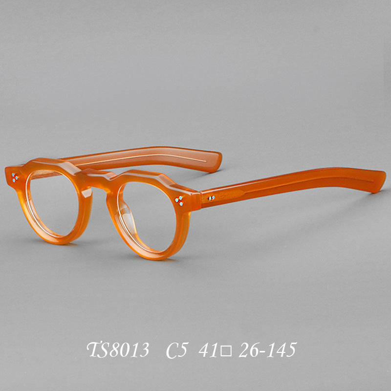 Moda de mujer All-matching Plate Retro Glasses