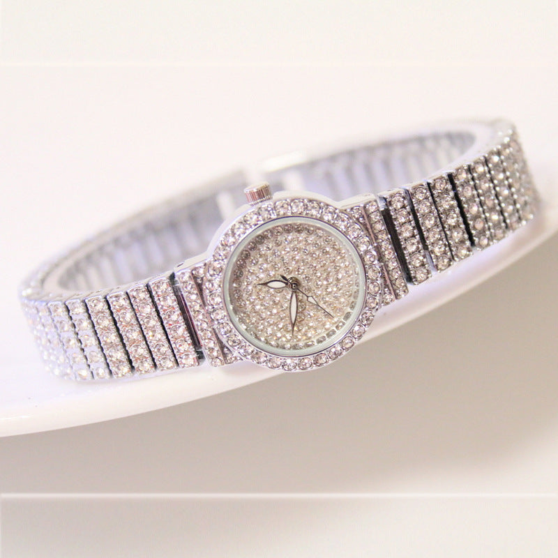 Chain Watch Custom Full Diamond Female Watch