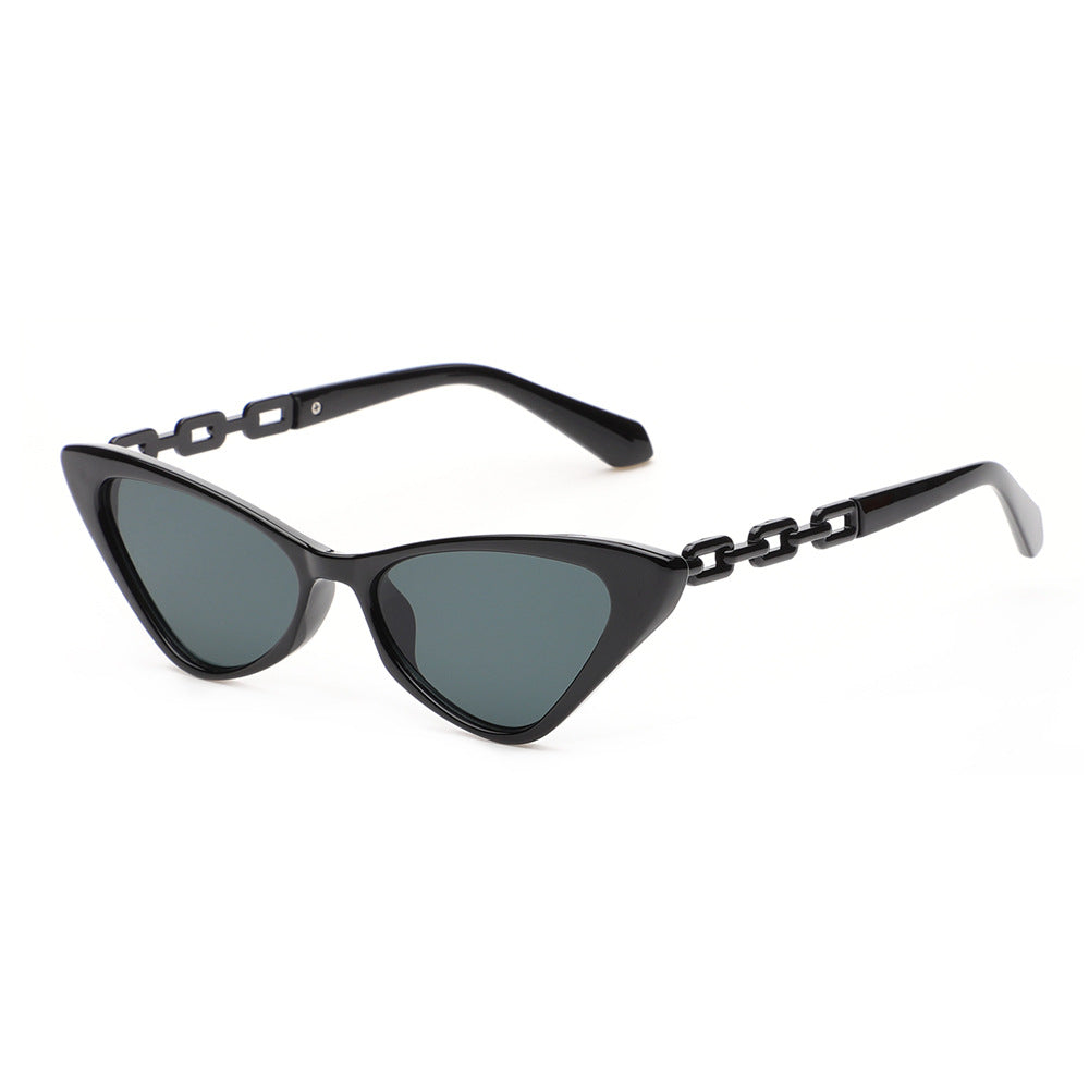 Gafas de sol de moda mixtas de ojo de gato para mujer