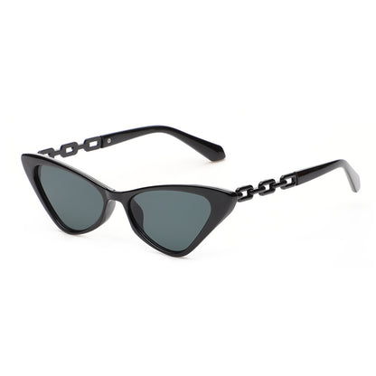 Gafas de sol de moda mixtas de ojo de gato para mujer