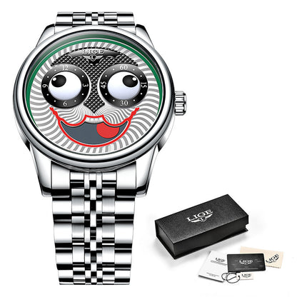 Men's mechanical watch clown waterproof watch