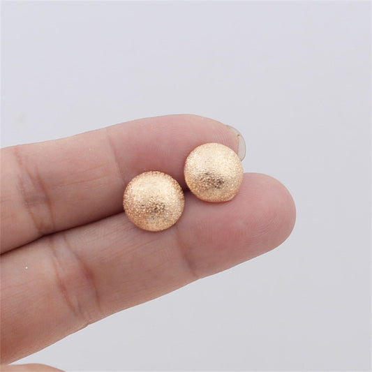 Hemisphere Niche Small Ear Studs Elegant And High-grade All-matching