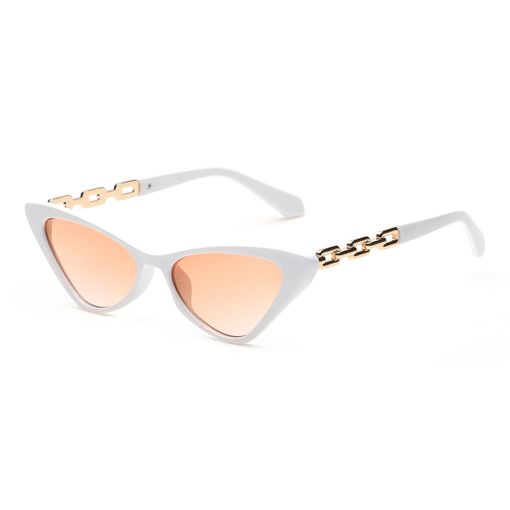 Gafas de sol de moda mixtas de ojo de gato para mujer