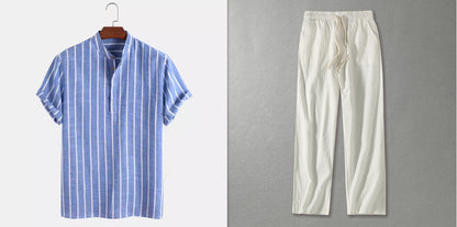 Ropa de verano Pantalones de cuero de manga corta de manga corta