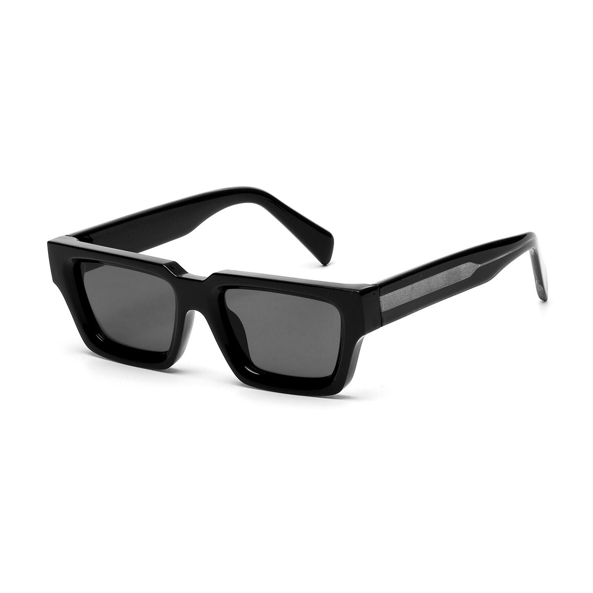 Gafas de sol rectangulares retro de bastidor grueso