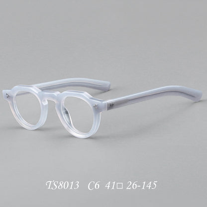 Moda de mujer All-matching Plate Retro Glasses