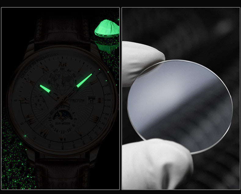 Reloj mecánico automático a la moda