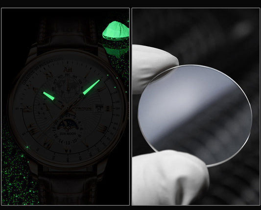 Reloj mecánico automático a la moda