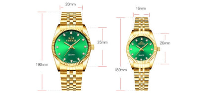 Golden couple watch