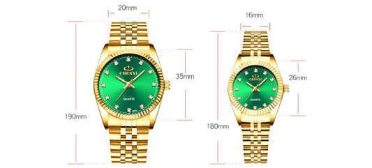 Golden couple watch