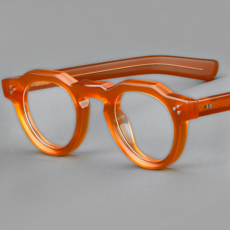 Moda de mujer All-matching Plate Retro Glasses