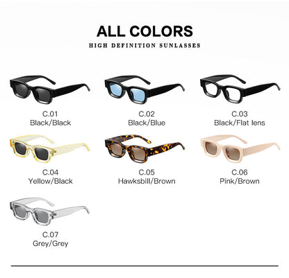 Gafas de sol cuadradas Hip Hop Punk Kuzma polarizado