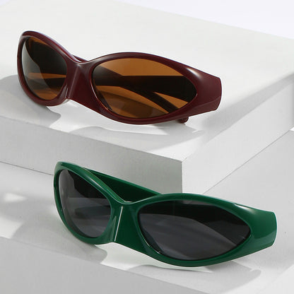 Deportes Sol Personalidad Demostración de gafas de moda