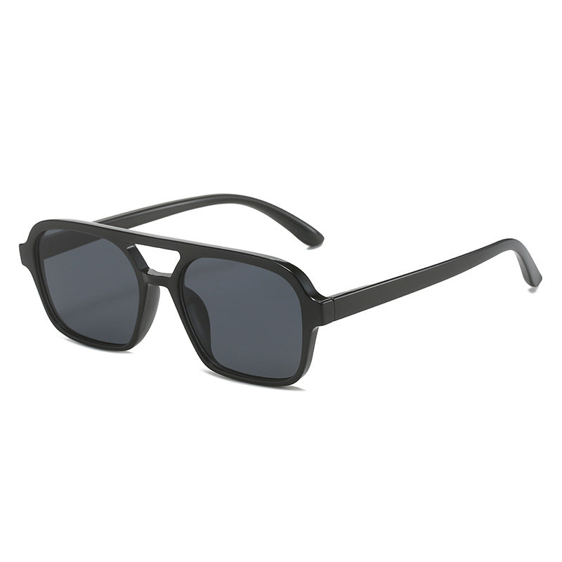 Gafas de sol de marco completo, protección UV antiazul de doble haz