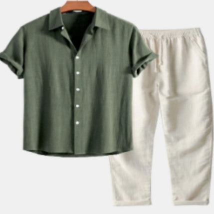 Camisa de moda para hombre traje ajustado delgado