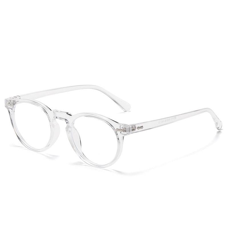 Redondo literario japonés y coreano gafas de sol ...