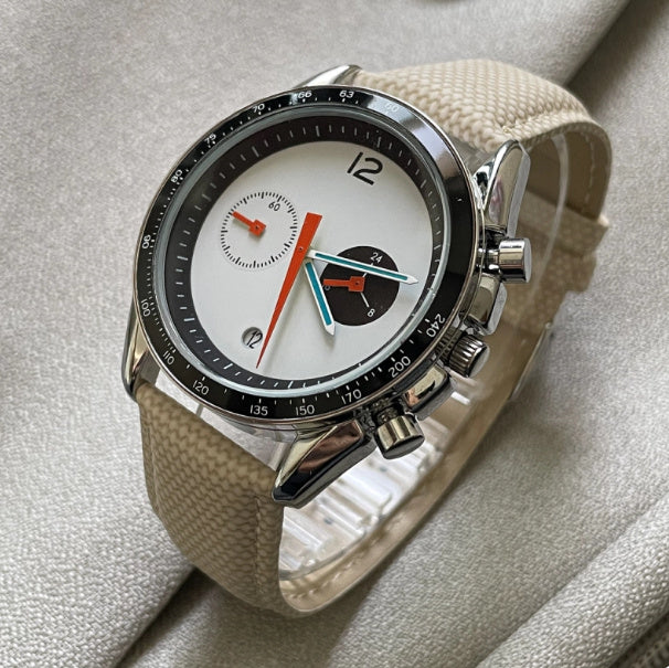 Reloj Elegante para Hombre con Correa de Acero e Impermeable