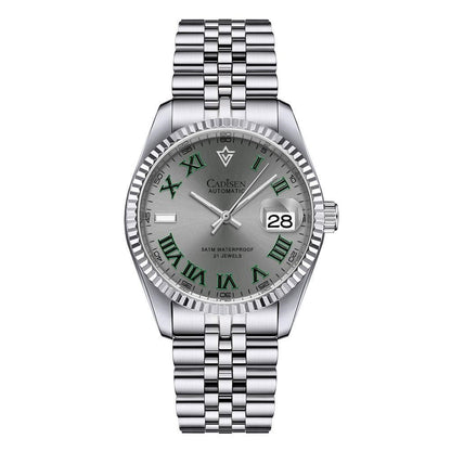 Reloj mecánico automático para hombres impermeable