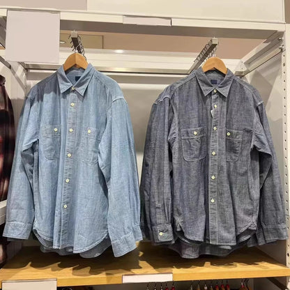 Camisa suelta casual de hombres y mujeres