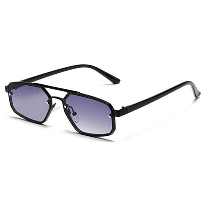 Moda de mujer Retro marco pequeño de Metal .