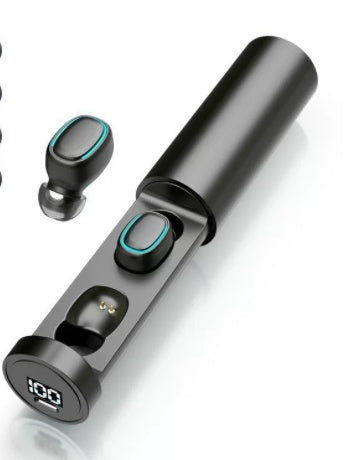 Audífonos Bluetooth 5.0 Inalámbricos 8D HiFi con Micrófono – Earbuds Deportivos y Gamer