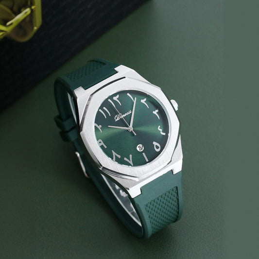 Danfu Silicone Strap Men's Watch Calendar Simple Fashion Quartz Watch Men's Watch