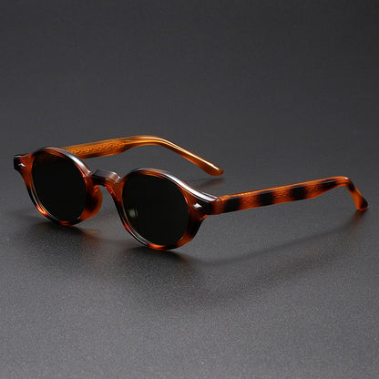 Moda Avant-garde Pin Small Frame Sunglasses
