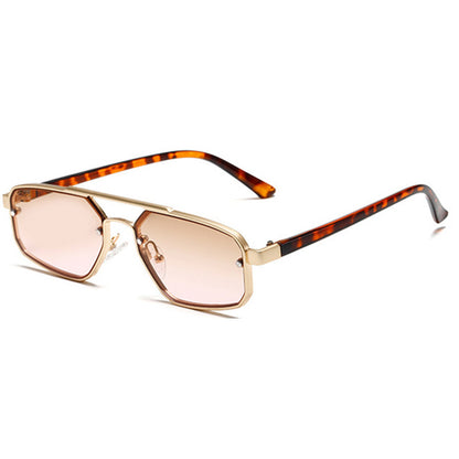 Moda de mujer Retro marco pequeño de Metal .