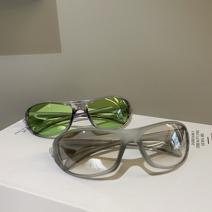 Gafas de sol cóncavas callejeras resistentes a los rayos UV para hombres y mujeres