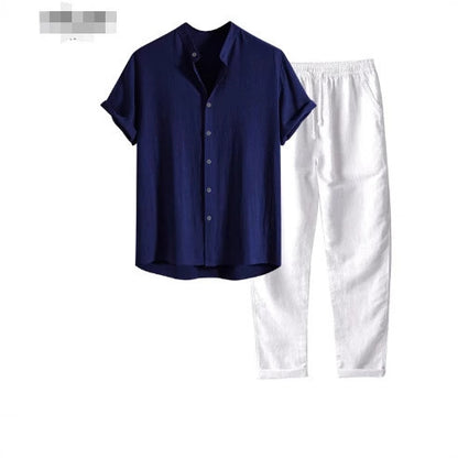 Camisa de moda para hombre traje ajustado delgado