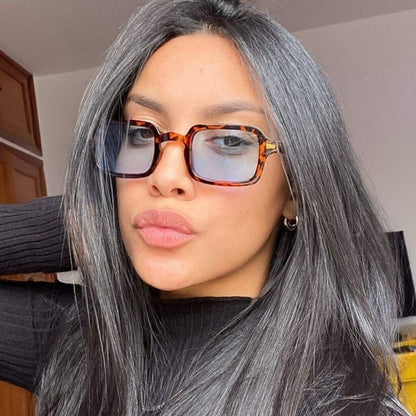 Nuevas gafas de caja cuadrada pequeñas